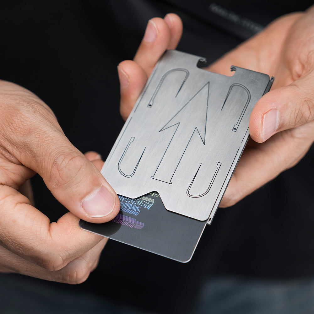 Titanium Cardholder with Multi-Survival Backups