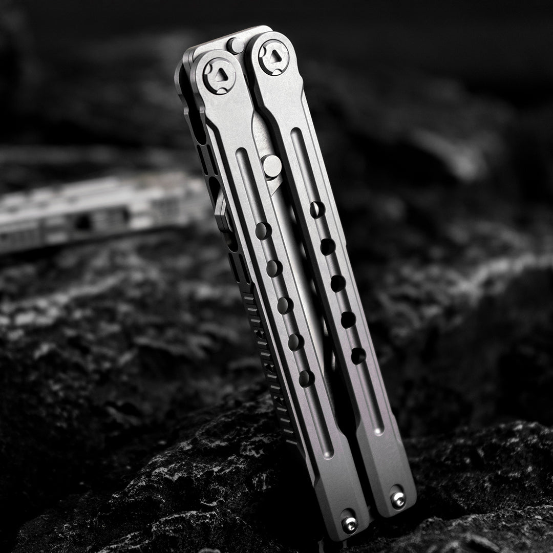 Titanium B-MAX Butterfly Knife