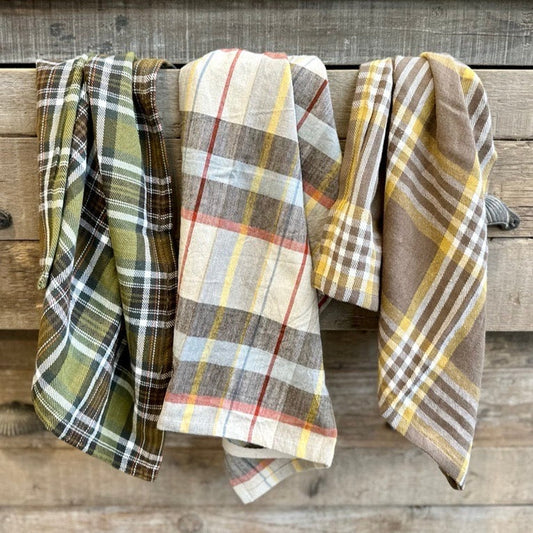 Plaid Tea Towels